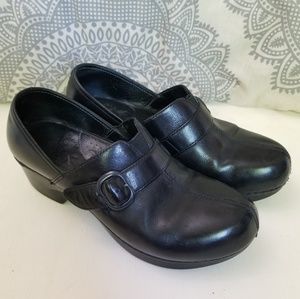 Dansko Black Clogs